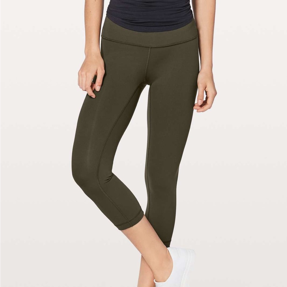 Lululemon Wunder Under Crop Leggings